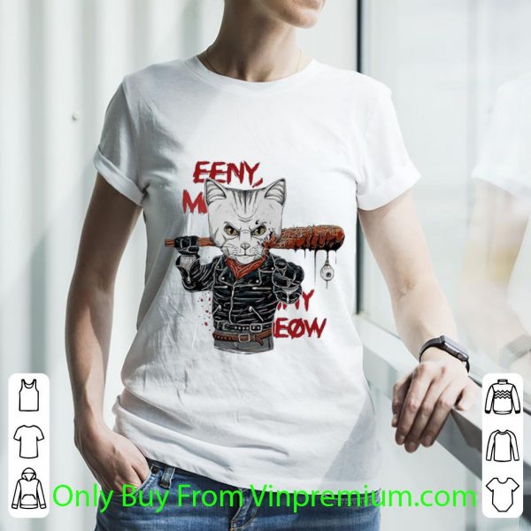 Great Negan Cat Eeny Meeny Miny Meow shirt