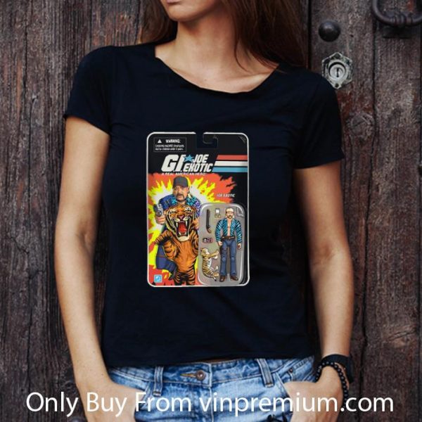 Official Gi Joe Exotic A Real American Hero Tiger King shirt