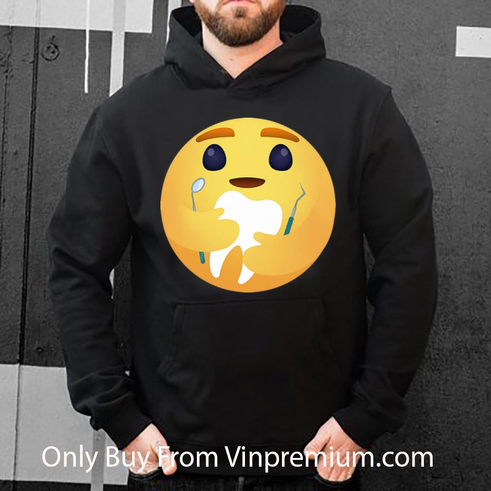 080c4d9e hot facebook care emoji hug dentist shirt 4 - Hot Facebook Care Emoji Hug Dentist shirt