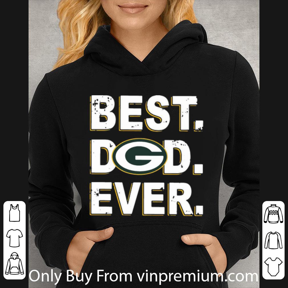0dd8c4c4 hot green bay packers best dad ever father s day shirt 4 - Hot Green Bay Packers Best Dad Ever Father's Day shirt