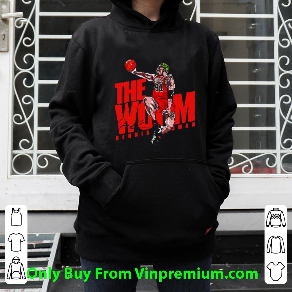 1d94a46e official dennis rodman the wom chicago bulls signature shirt 4 - Official Dennis Rodman The Wom Chicago Bulls Signature shirt