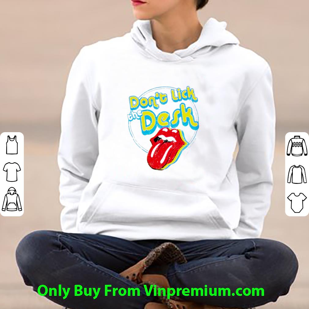 9d906744 top stones rolling don t lick the desk lips shirt 4 - Top Stones Rolling Don’t Lick The Desk Lips shirt