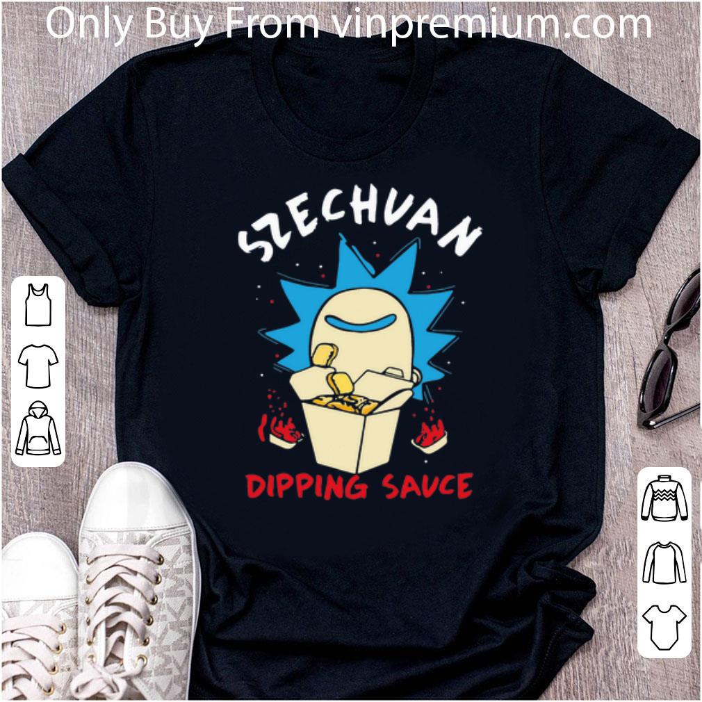 Awesome Rick And Morty Ricks Szechuan Dipping Sauce Adult shirt