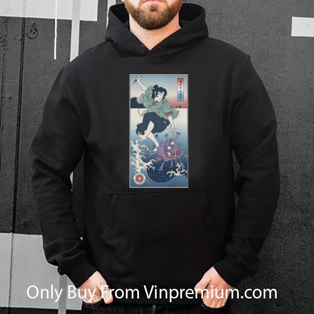 c2dbdc42 awesome onna bugeisha vs corona virus demon shirt 4 - Awesome Onna Bugeisha VS Corona Virus Demon shirt