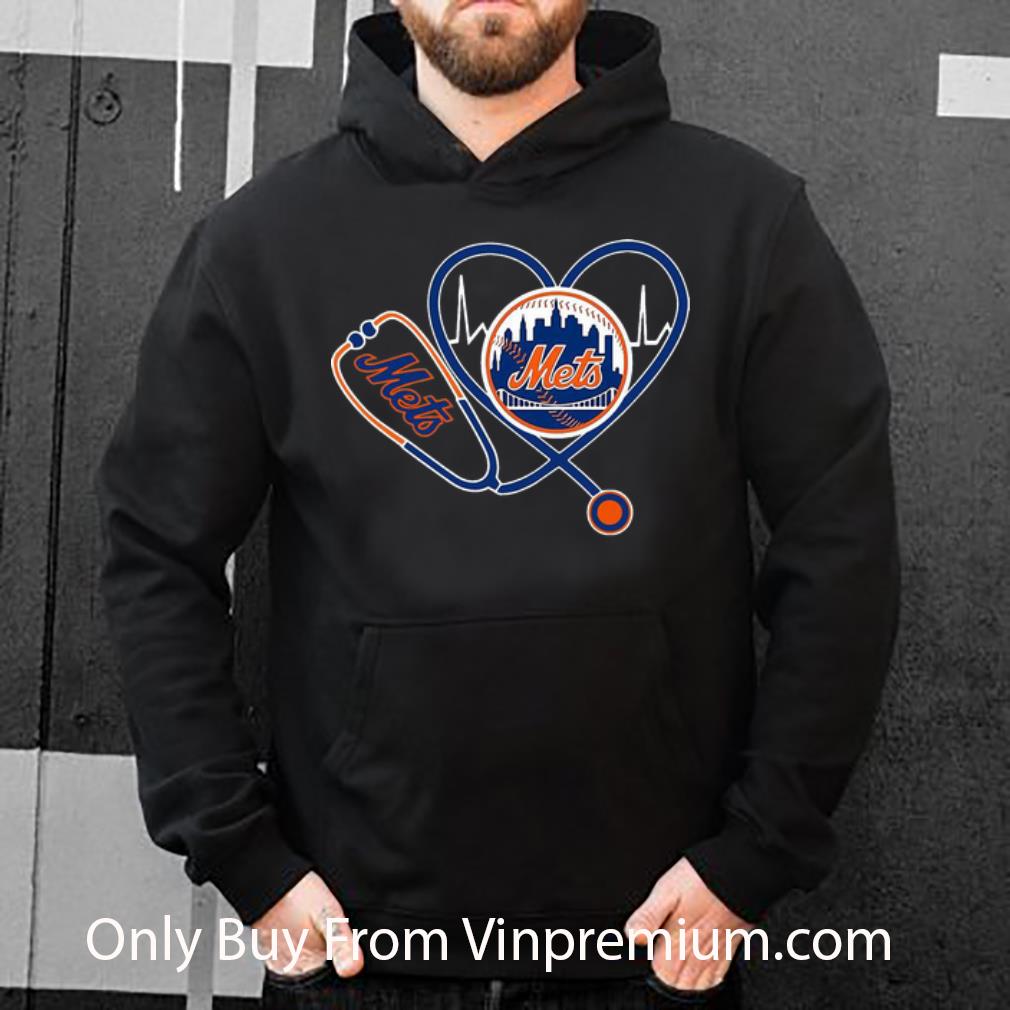 d7bcd29e original new york mets nurse heartbeat stethoscope shirt 4 - Original New York Mets Nurse Heartbeat Stethoscope shirt
