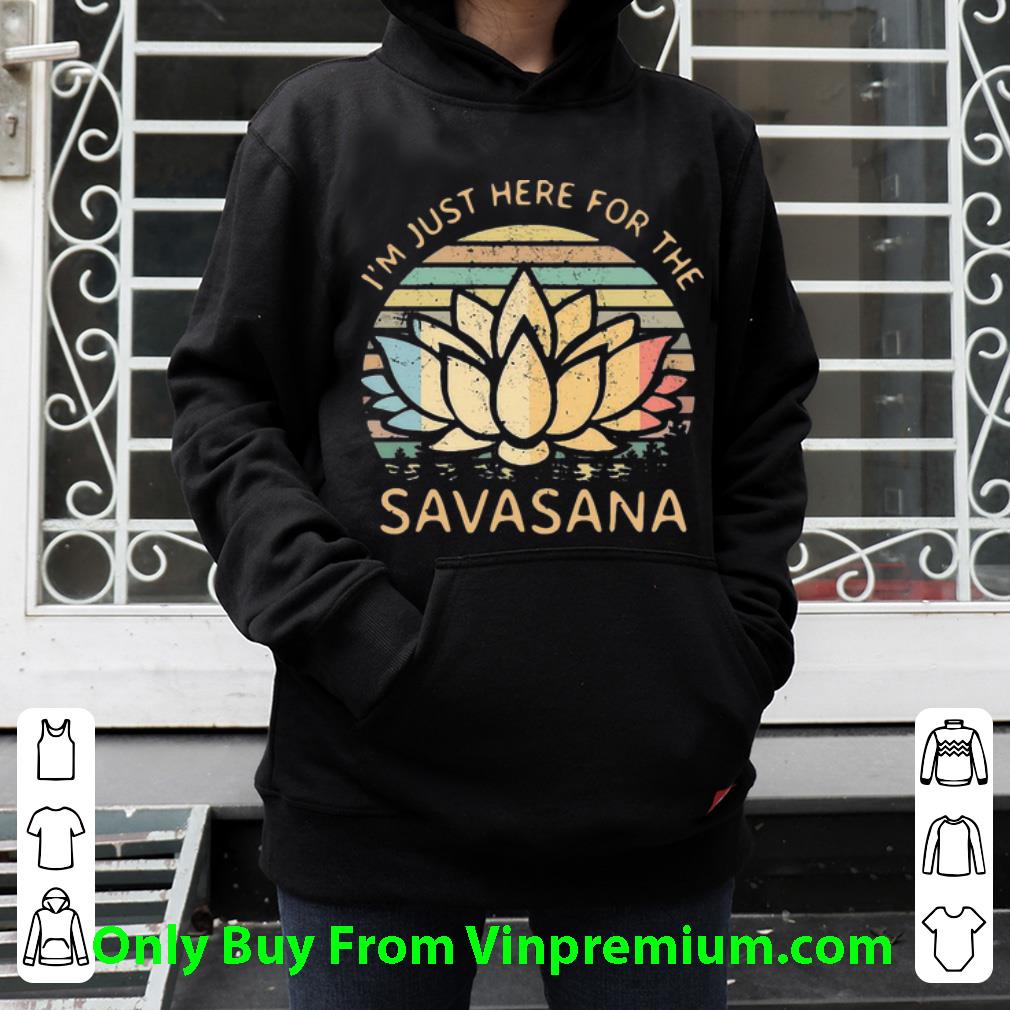 f247d402 original vintage i m just here for the savasana shirt 4 - Original Vintage I’m Just Here For The Savasana shirt