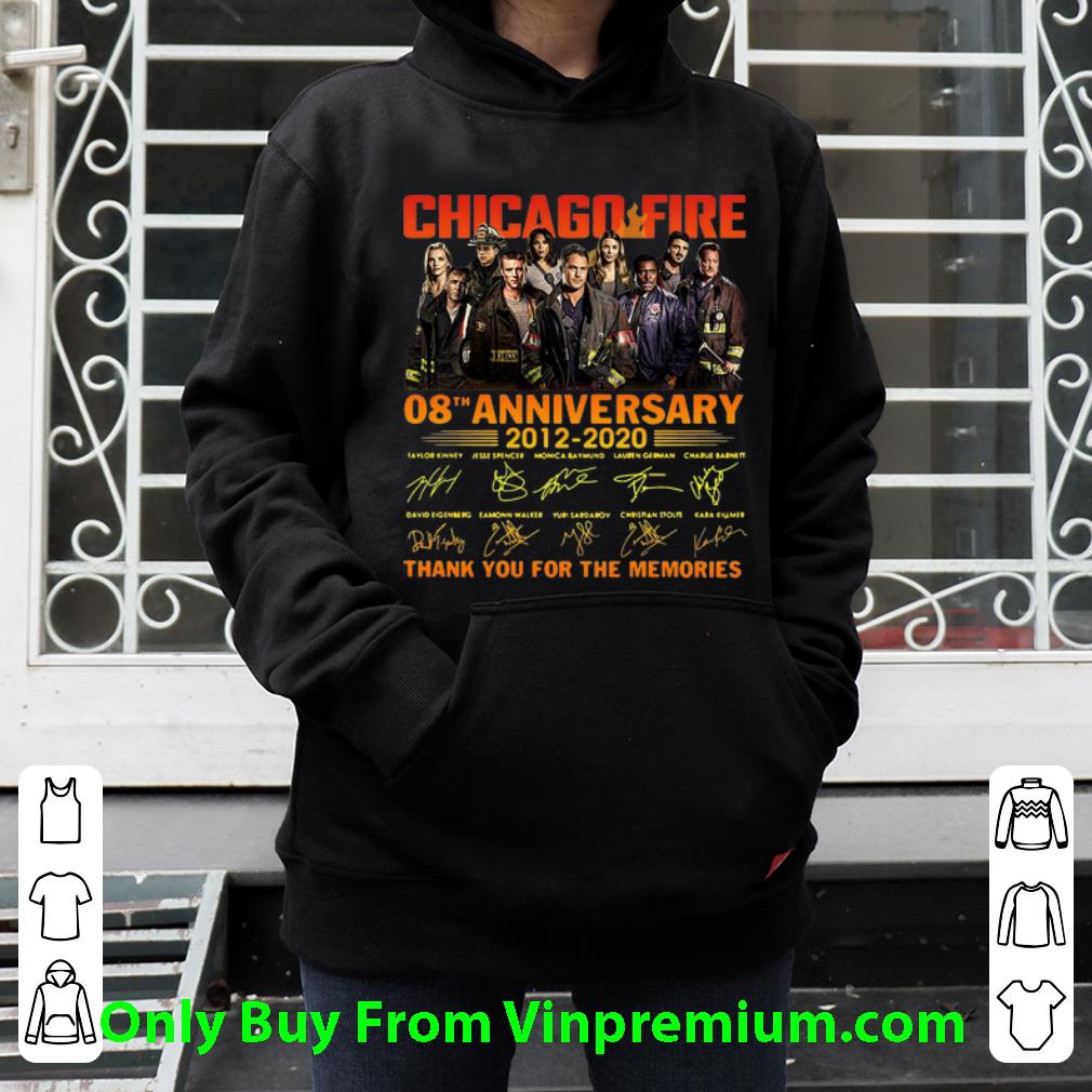 035a506a original chicago fire 08th anniversary thank you for the memories signatures shirt 4 - Original Chicago Fire 08th Anniversary Thank You For The Memories Signatures shirt