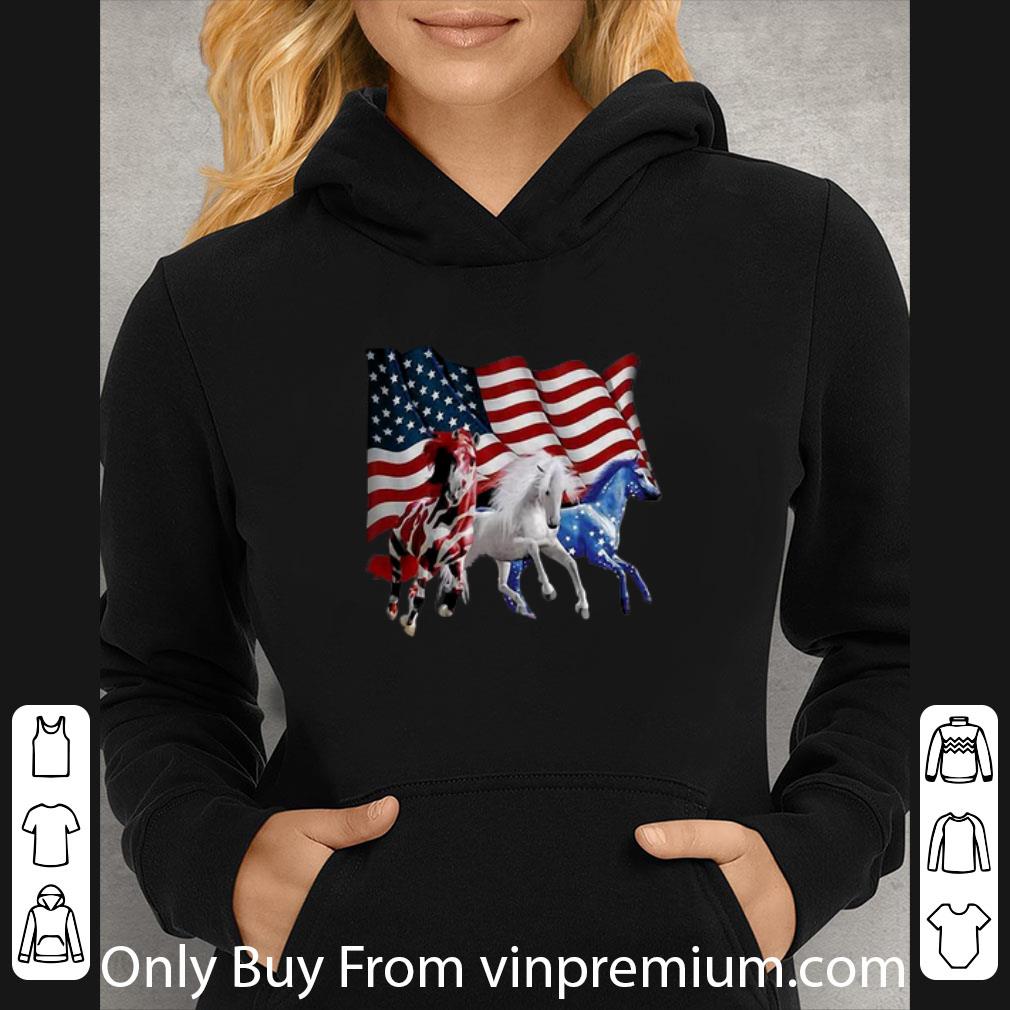 24b30787 official red white blue horses american flag independence day shirt 4 - Official Red White Blue Horses American Flag Independence Day shirt