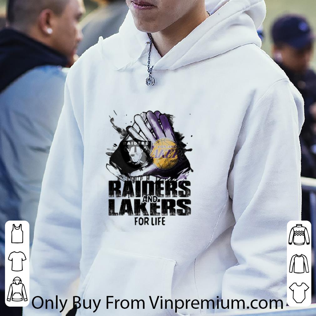 25c4b7db great oakland raiders and los angeles lakers for life shirt 4 - Great Oakland Raiders And Los Angeles Lakers For Life shirt