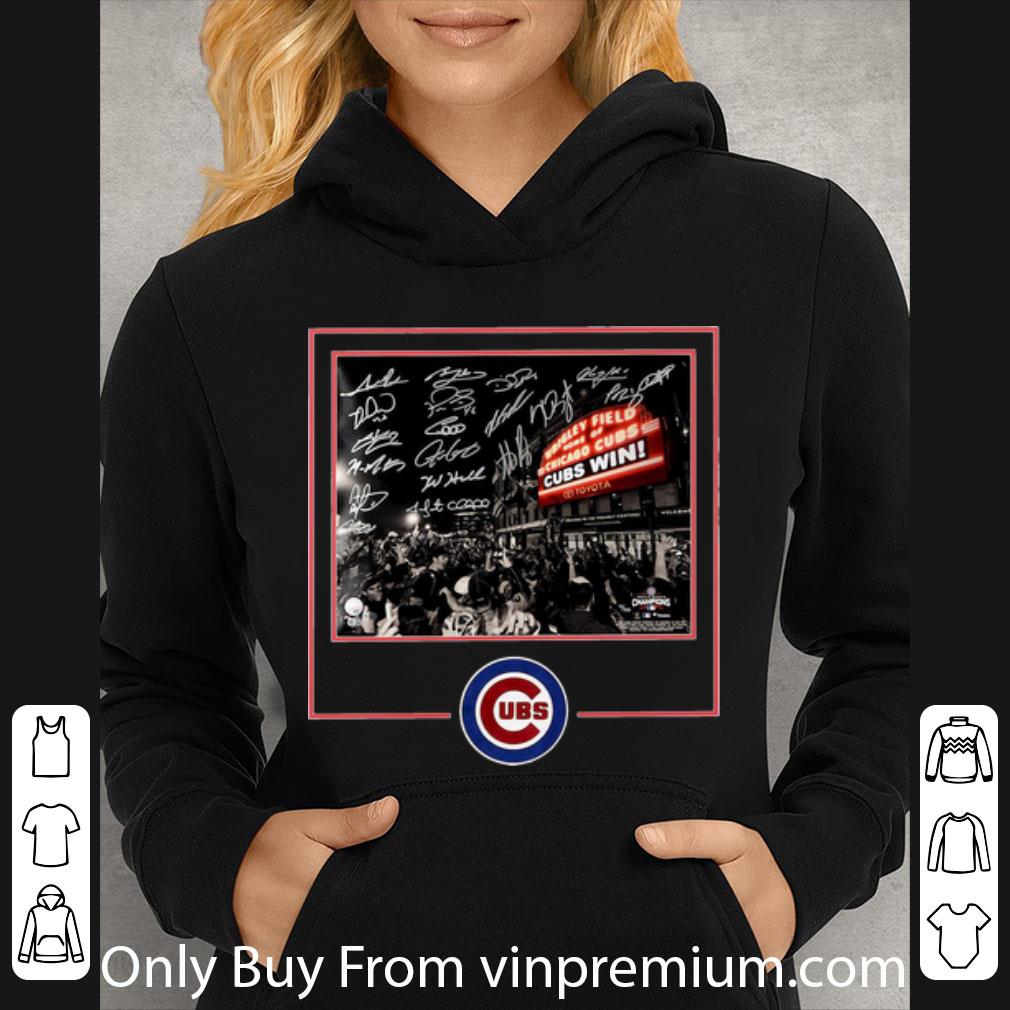 8c28d159 nice wrigley field home of the chicago cubs signatures shirt 4 - Nice Wrigley Field Home Of The Chicago Cubs Signatures shirt
