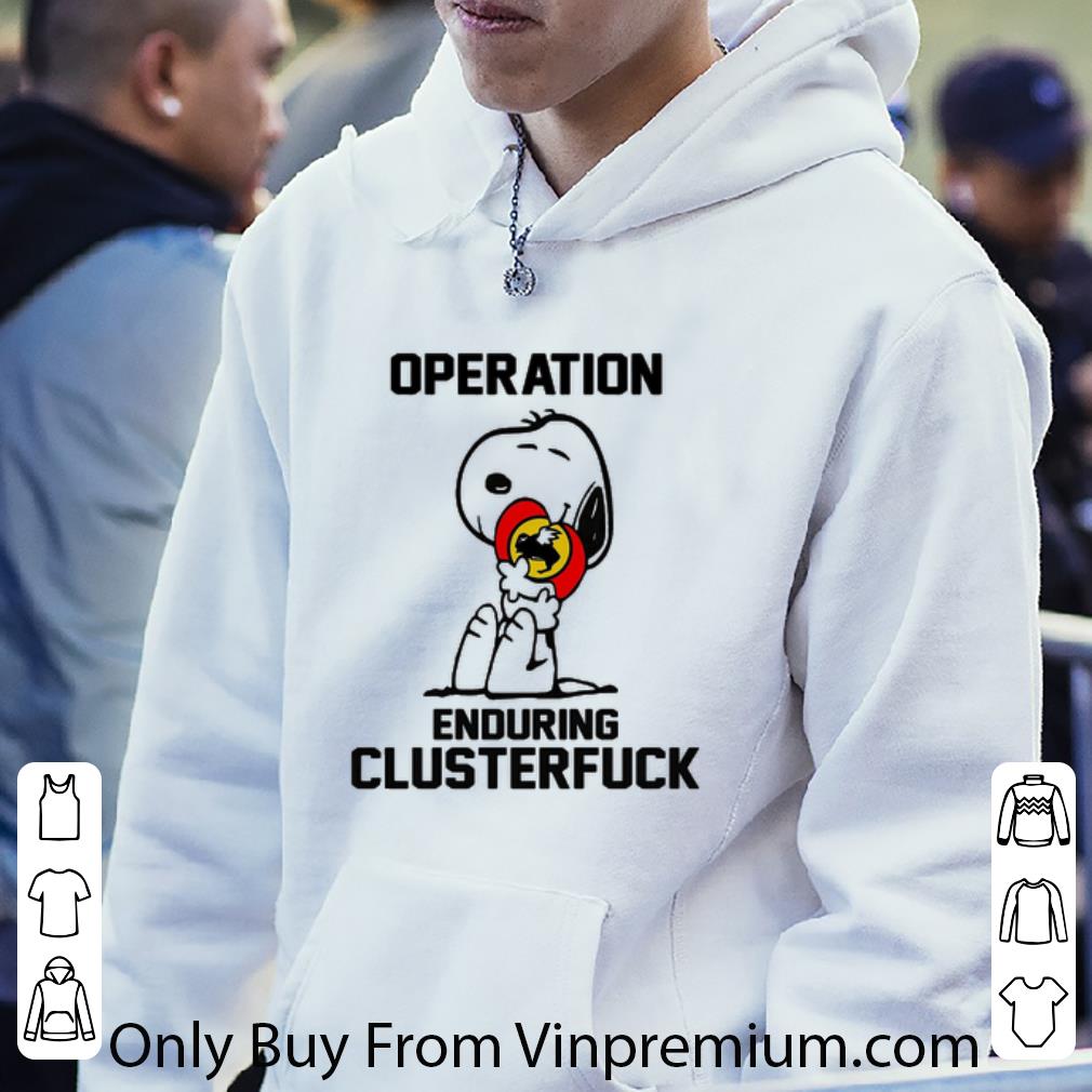 a28d06e7 top snoopy buffalo wild wings operation enduring clusterfuck shirt 4 - Top Snoopy Buffalo Wild Wings Operation Enduring Clusterfuck shirt