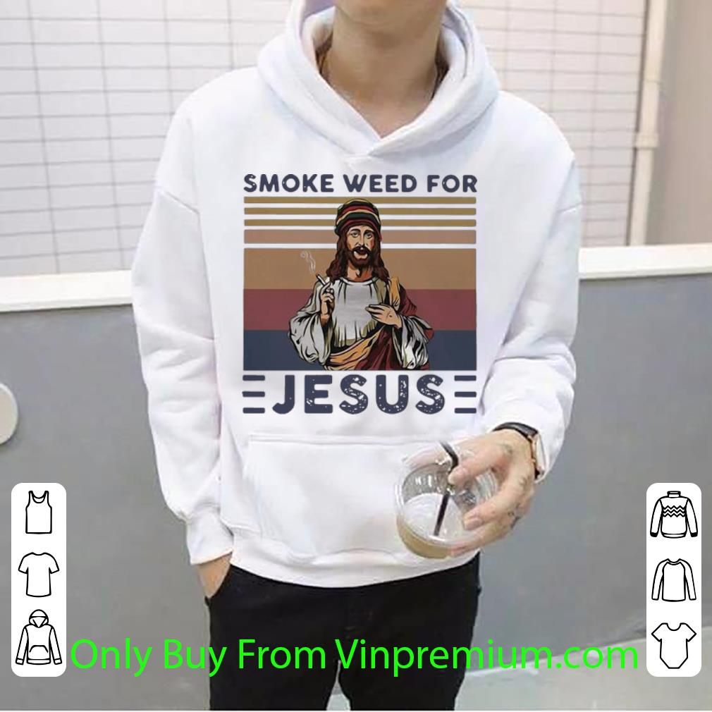 d3c7034c awesome vintage smoke weed for jesus shirt 4 - Awesome Vintage Smoke Weed For Jesus shirt