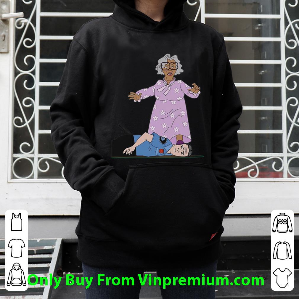 e0a958eb official madea kneeling on the neck police george floyd shirt 4 - Official Madea Kneeling On The Neck Police George Floyd shirt