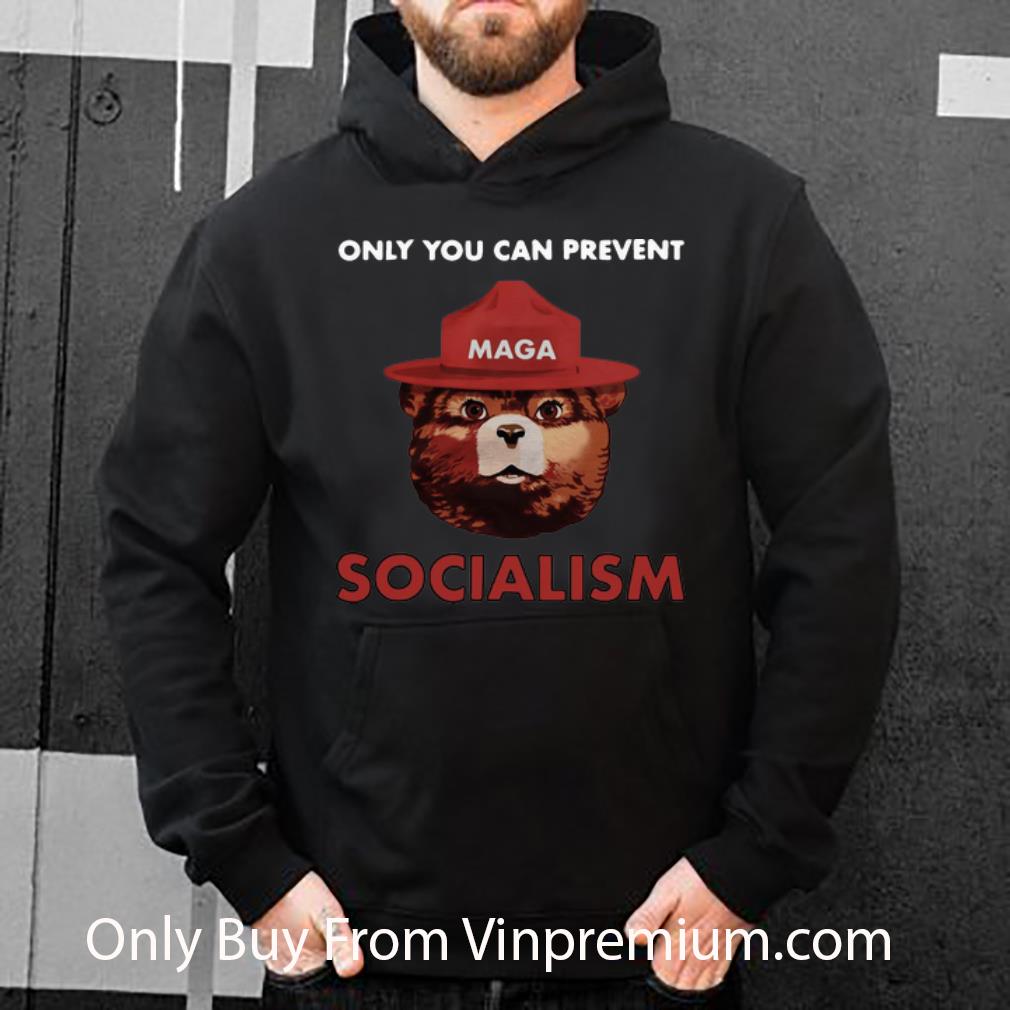 ff7c7c09 official maga bear only you can prevent socialism shirt 4 - Official Maga Bear Only You Can Prevent Socialism shirt