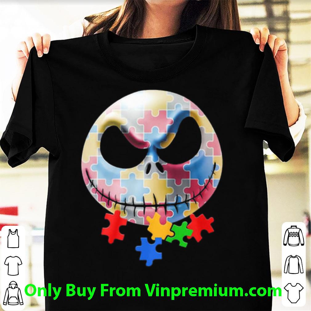 Awesome Jack Skellington Autism Awareness shirt