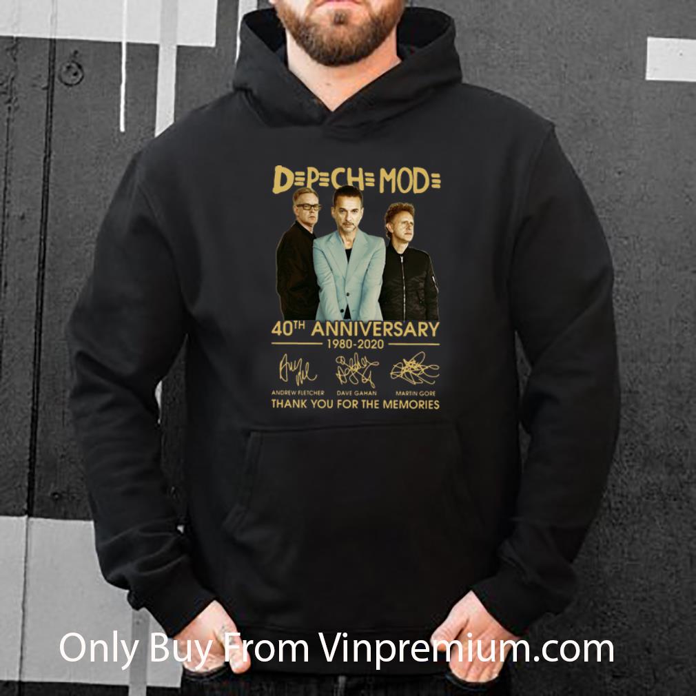28965062 premium depeche mode 40th anniversary thank you for the memories signatures shirt 4 - Premium Depeche Mode 40th Anniversary Thank You For The Memories Signatures shirt
