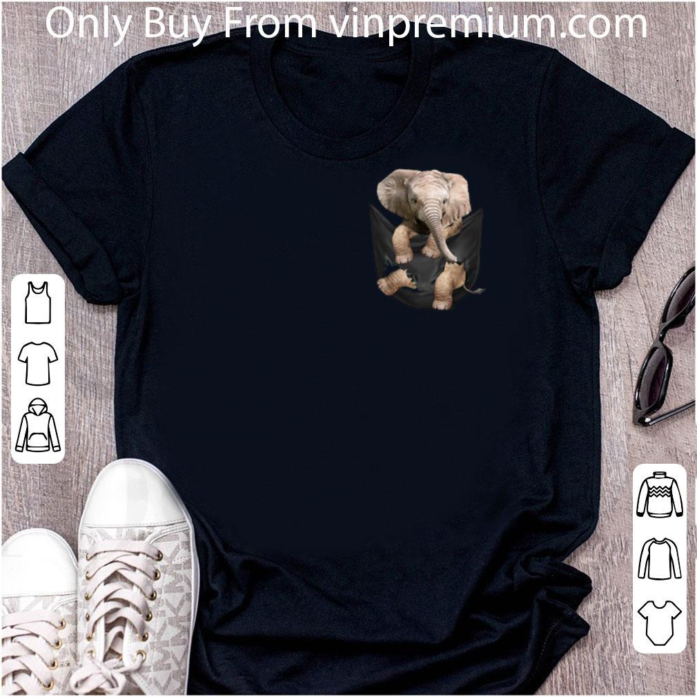 Pretty Elephant In Pocket shirt
