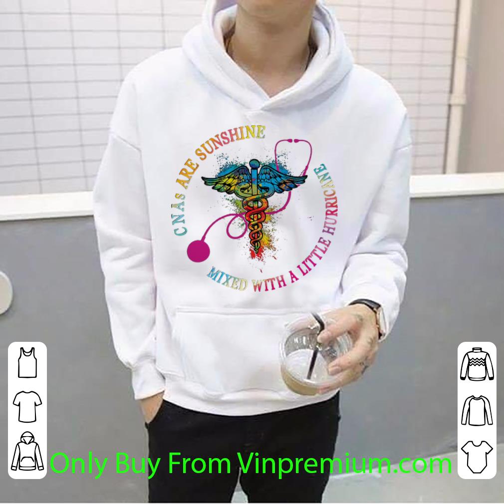 5a913ca1 pretty cnas are sunshine mixed with a little hurricane shirt 4 - Pretty CNAs Are Sunshine Mixed With A Little Hurricane shirt