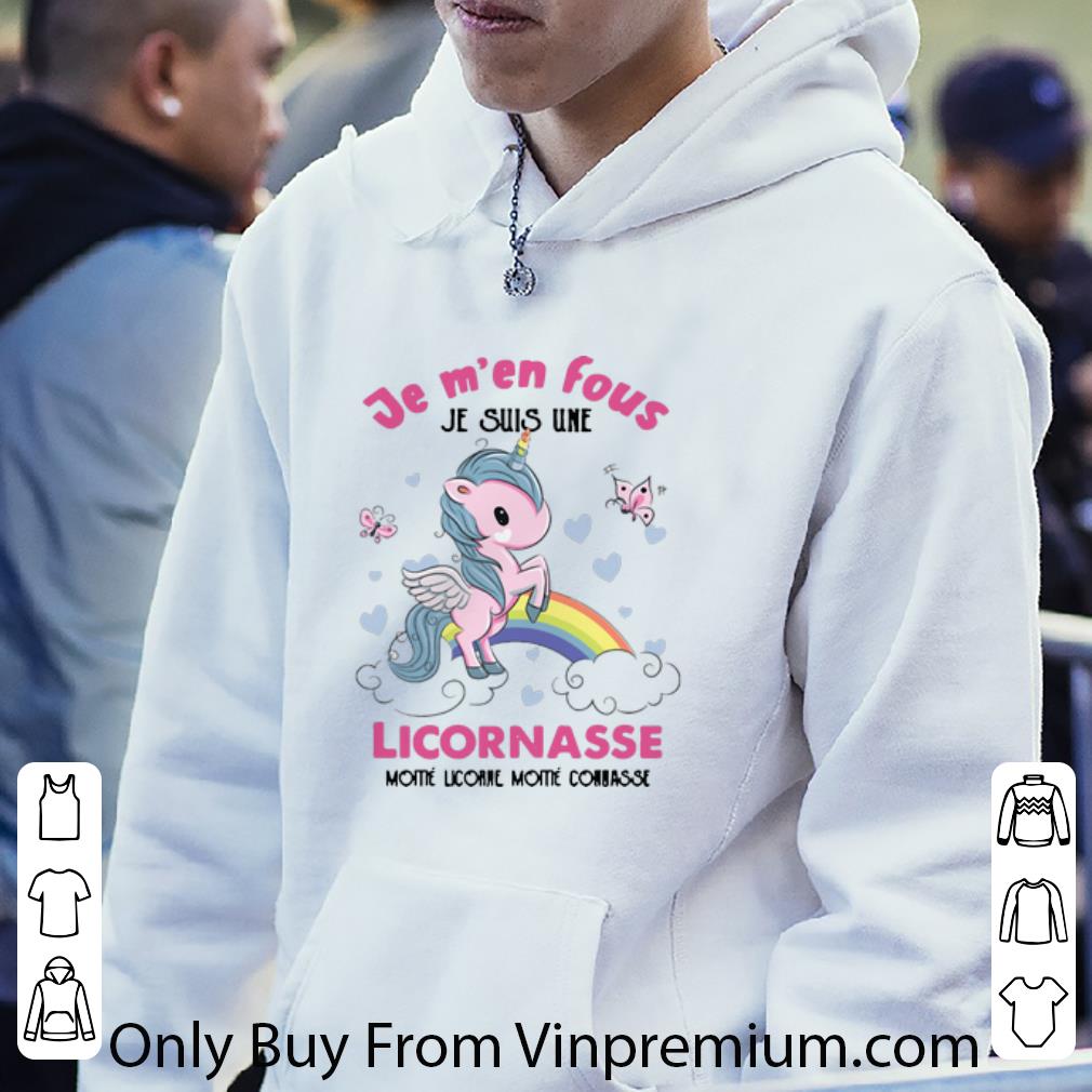 651c1d88 hot unicorn je m en fous licornasse moitie licorne moitie connasse shirt 4 - Hot Unicorn Je M’en Fous Licornasse Moitie Licorne Moitie Connasse shirt