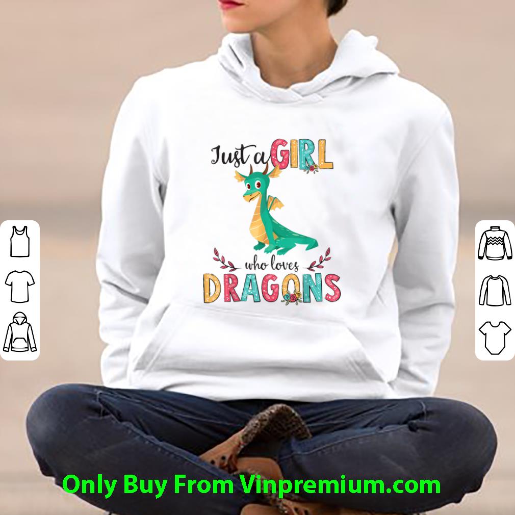 735f8638 awesome just a girl who love dragon flower shirt 4 - Awesome Just A Girl Who Love Dragon Flower shirt