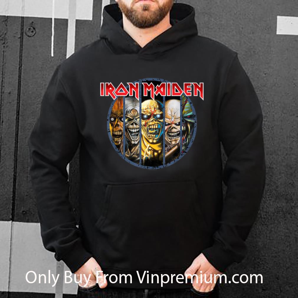 7d594d9f original iron maiden eddie evolution shirt 4 - Original Iron Maiden Eddie Evolution shirt