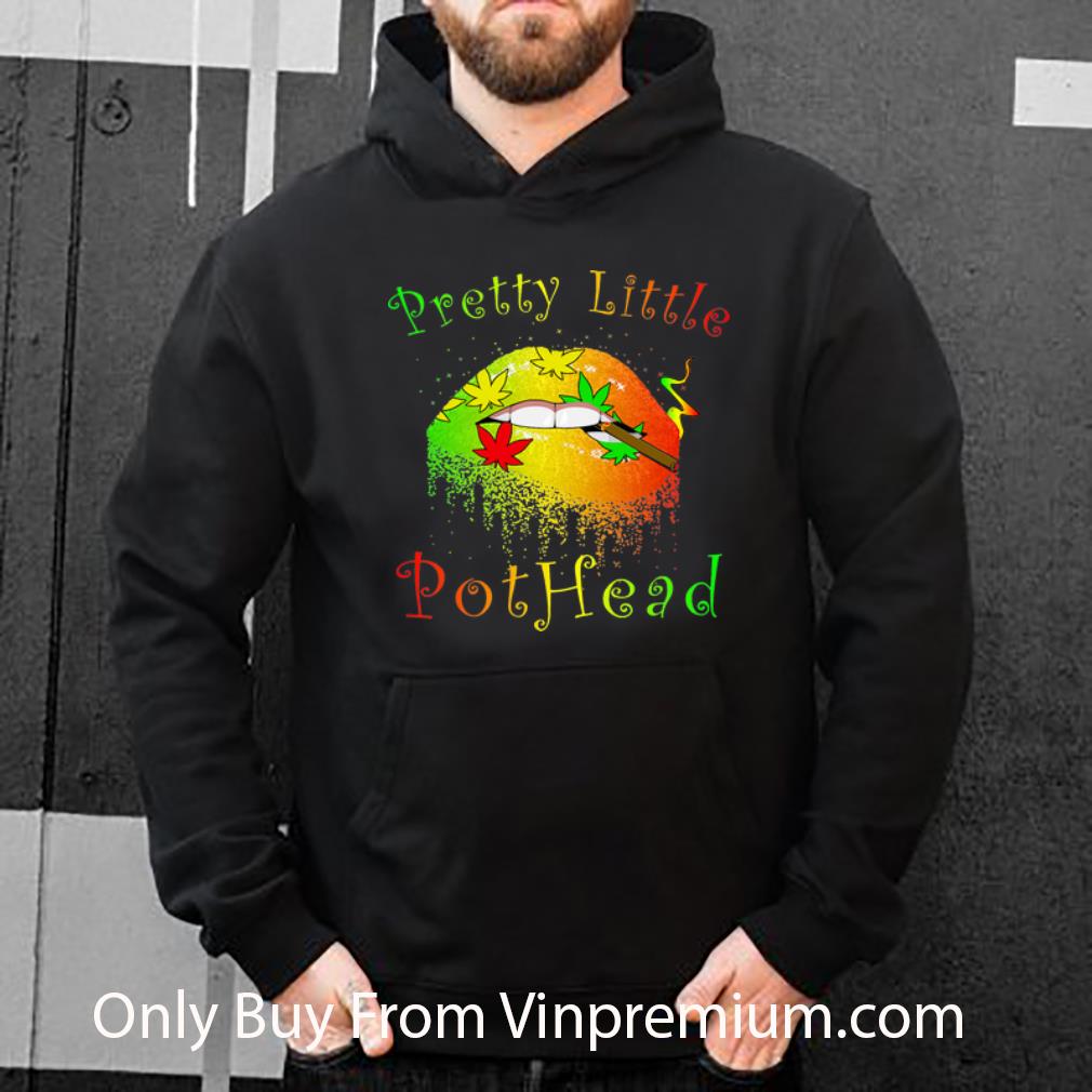 9d00122a great cannabis weed lips pretty little pothead shirt 4 - Great Cannabis Weed Lips Pretty Little Pothead shirt
