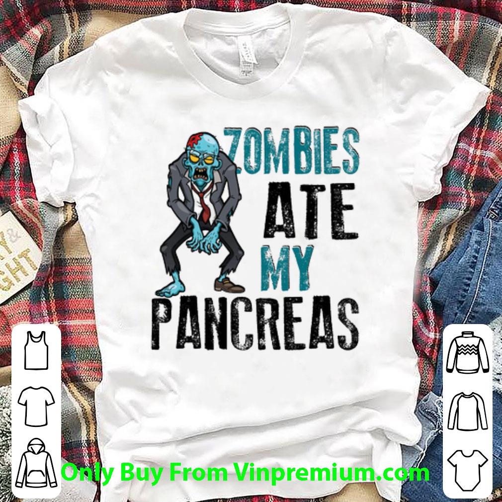 Hot Zombies Ate My Pancreas shirt