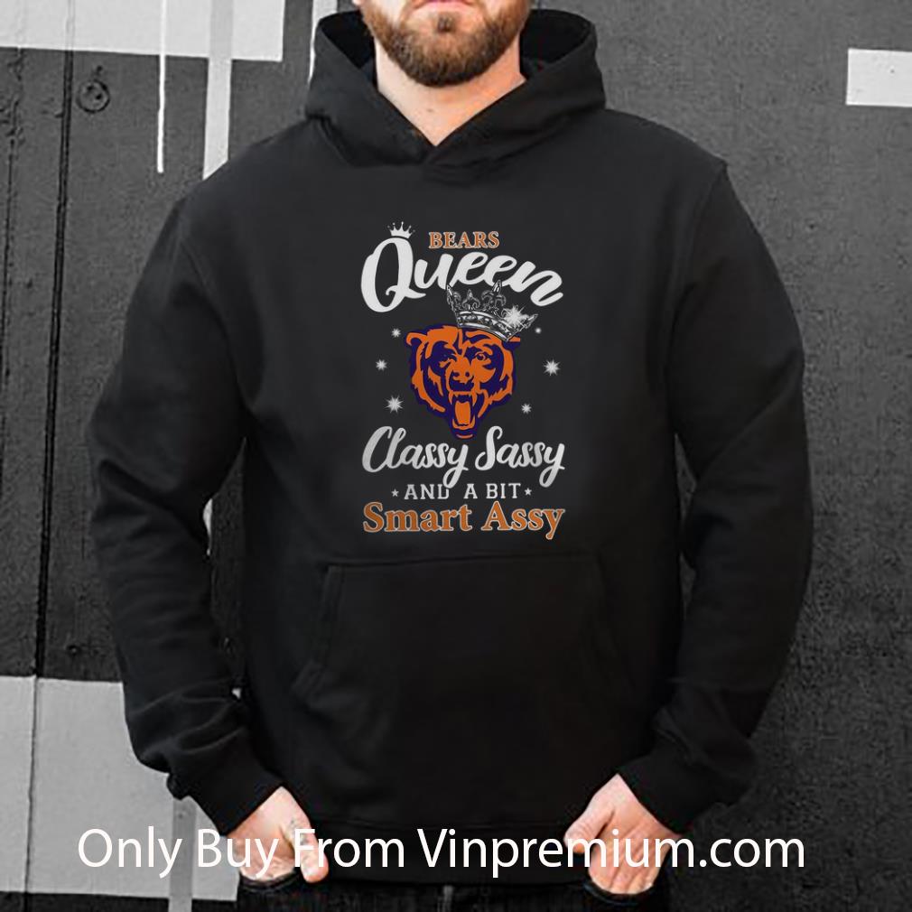 c19c6525 awesome chicago bears queen classy sassy and a bit smart assy shirt 4 - Awesome Chicago Bears Queen Classy Sassy And A Bit Smart Assy shirt