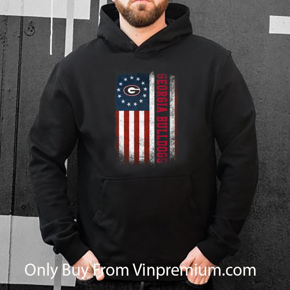 ebd66cb7 nice georgia bulldogs betsy ross flag shirt 4 - Nice Georgia Bulldogs Betsy Ross Flag shirt