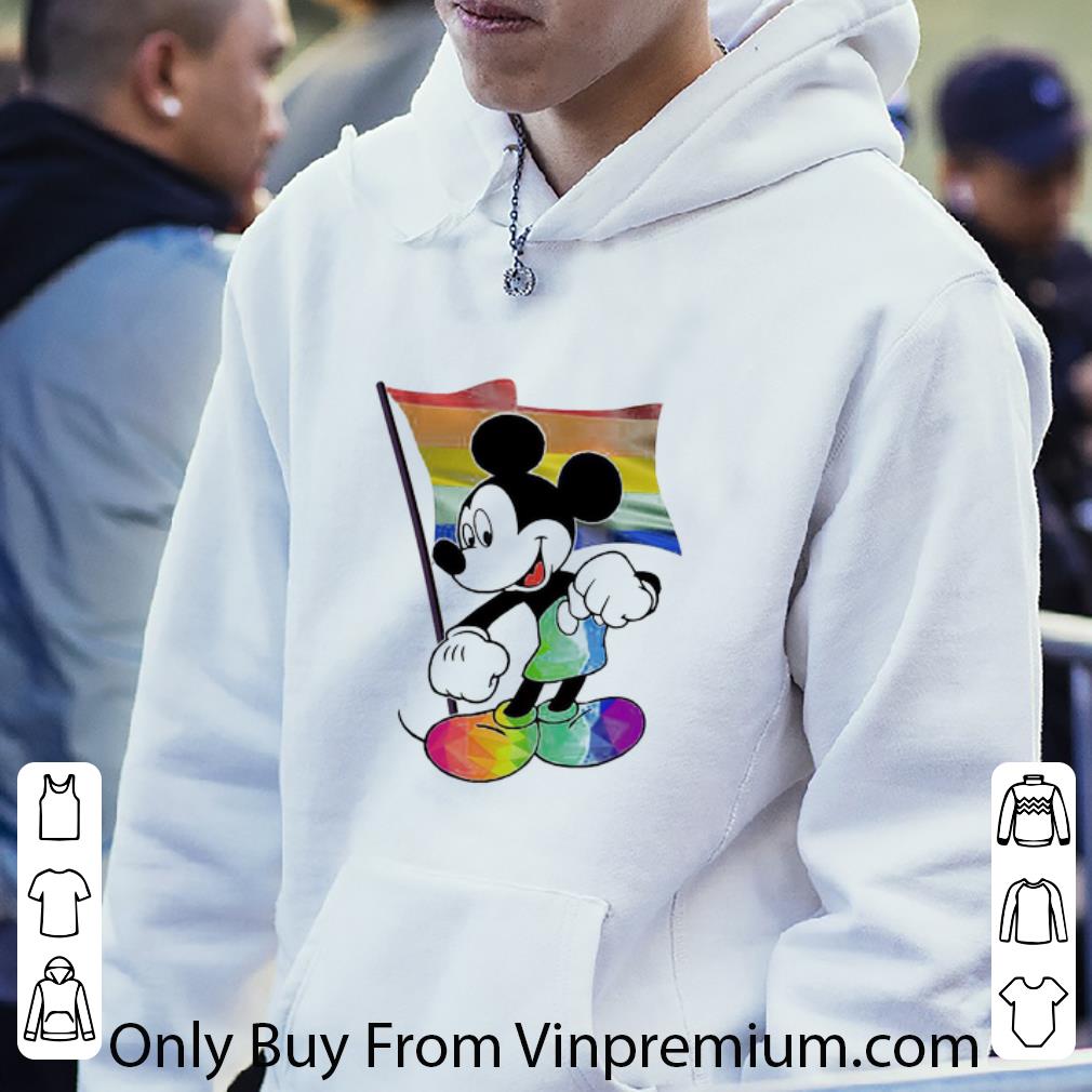 1d35fa12 premium disney mickey mouse lgbt flag shirt 4 - Premium Disney Mickey Mouse Lgbt Flag shirt