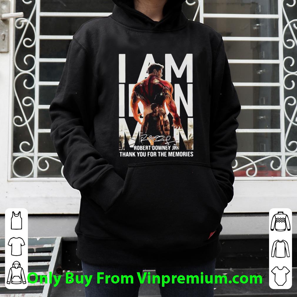 Awesome I Am Iron Man Robert Downey Jr Thank You For The Memories Signature shirt 44daa817 awesome i am iron man robert downey jr thank you for the memories signature shirt 4 - Awesome I Am Iron Man Robert Downey Jr Thank You For The Memories Signature shirt