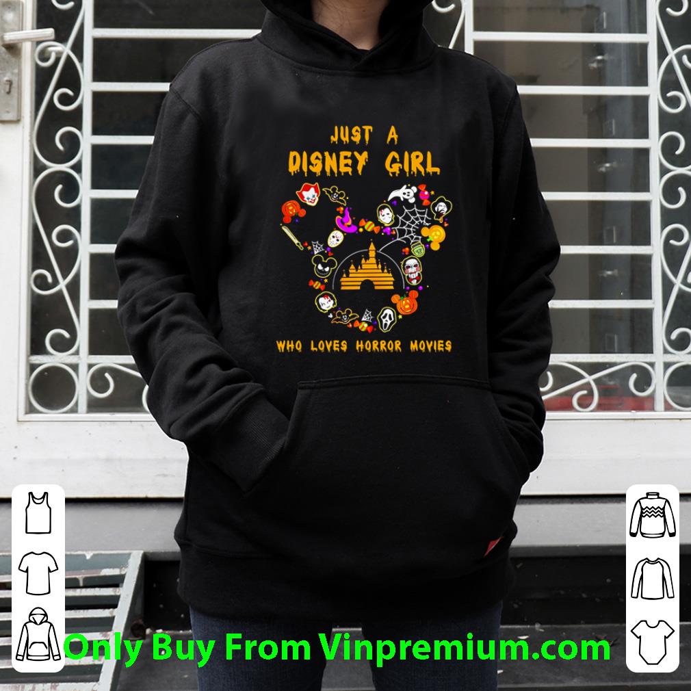 4c587721 pretty halloween just a disney girl who loves horror movies shirt 4 - Pretty Halloween Just A Disney Girl Who Loves Horror Movies shirt