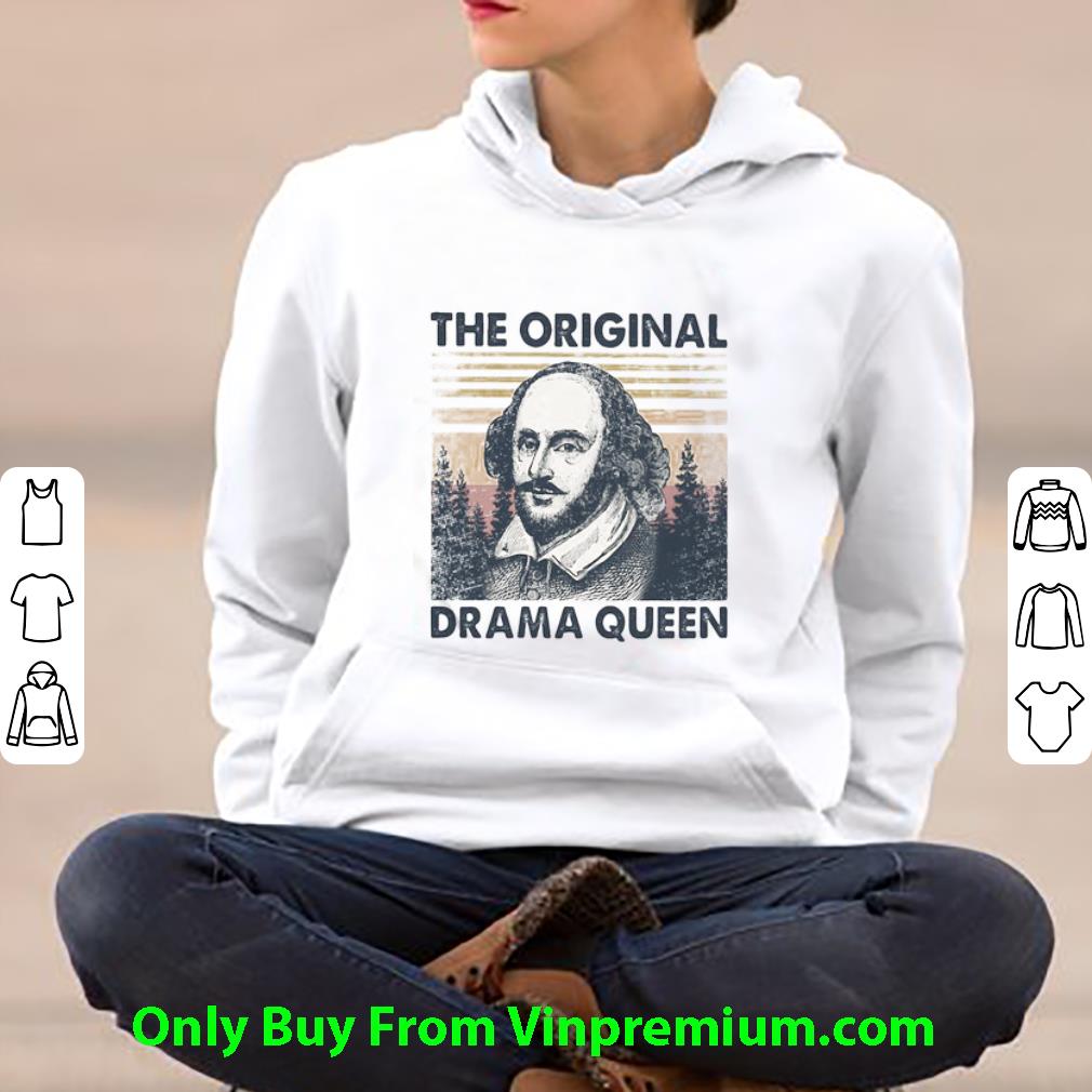 768972b1 pretty vintage william shakespeare the original drama queen retro shirt 4 - Pretty Vintage William Shakespeare The Original Drama Queen Retro shirt