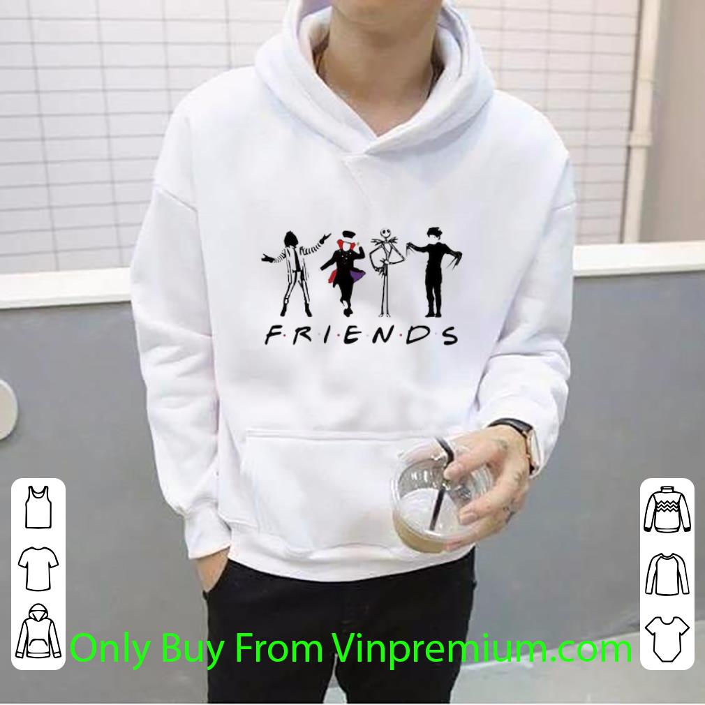 a3f47d69 pretty halloween horror characters friends shirt 4 - Pretty Halloween Horror Characters Friends shirt