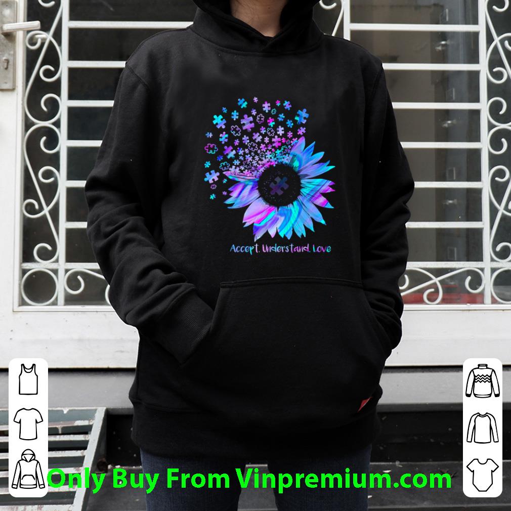 be2b12a0 great sunflower accept understand love autism awareness shirt 4 - Great Sunflower Accept Understand Love Autism Awareness shirt
