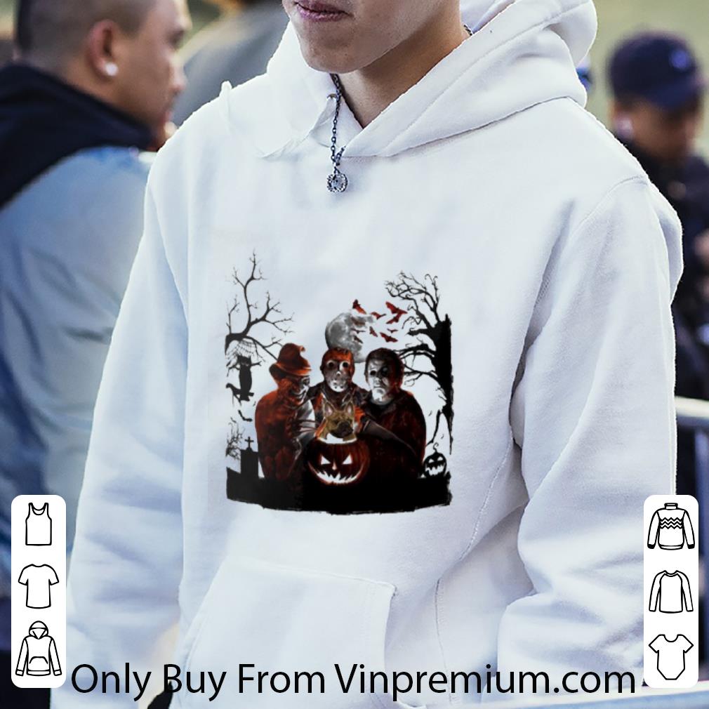 623393b8 pretty french bulldog pumpkin horror character halloween shirt 4 - Pretty French Bulldog Pumpkin Horror Character Halloween shirt