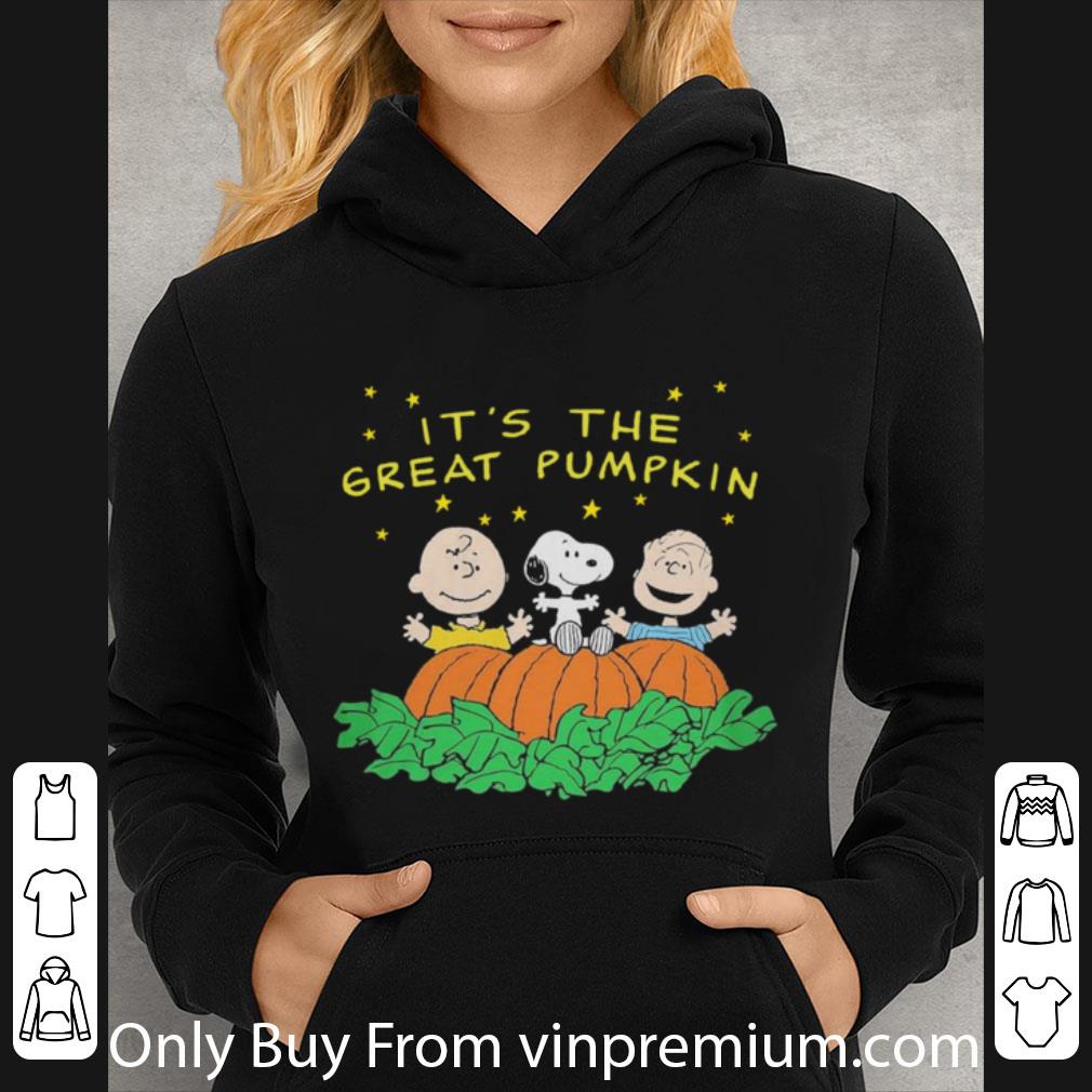 62f3afcf pretty its the great pumpkin mens black shirt 4 - Pretty Its The Great Pumpkin Mens Black shirt