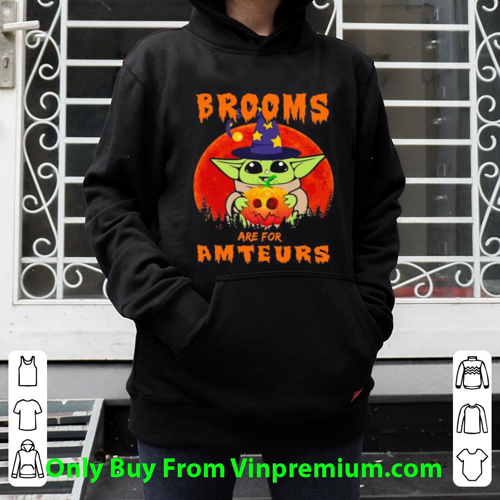 Premium Halloween Witch Brooms Are For Amateurs Sunset shirt 83a9476a premium halloween witch brooms are for amateurs sunset shirt 4 - Premium Halloween Witch Brooms Are For Amateurs Sunset shirt
