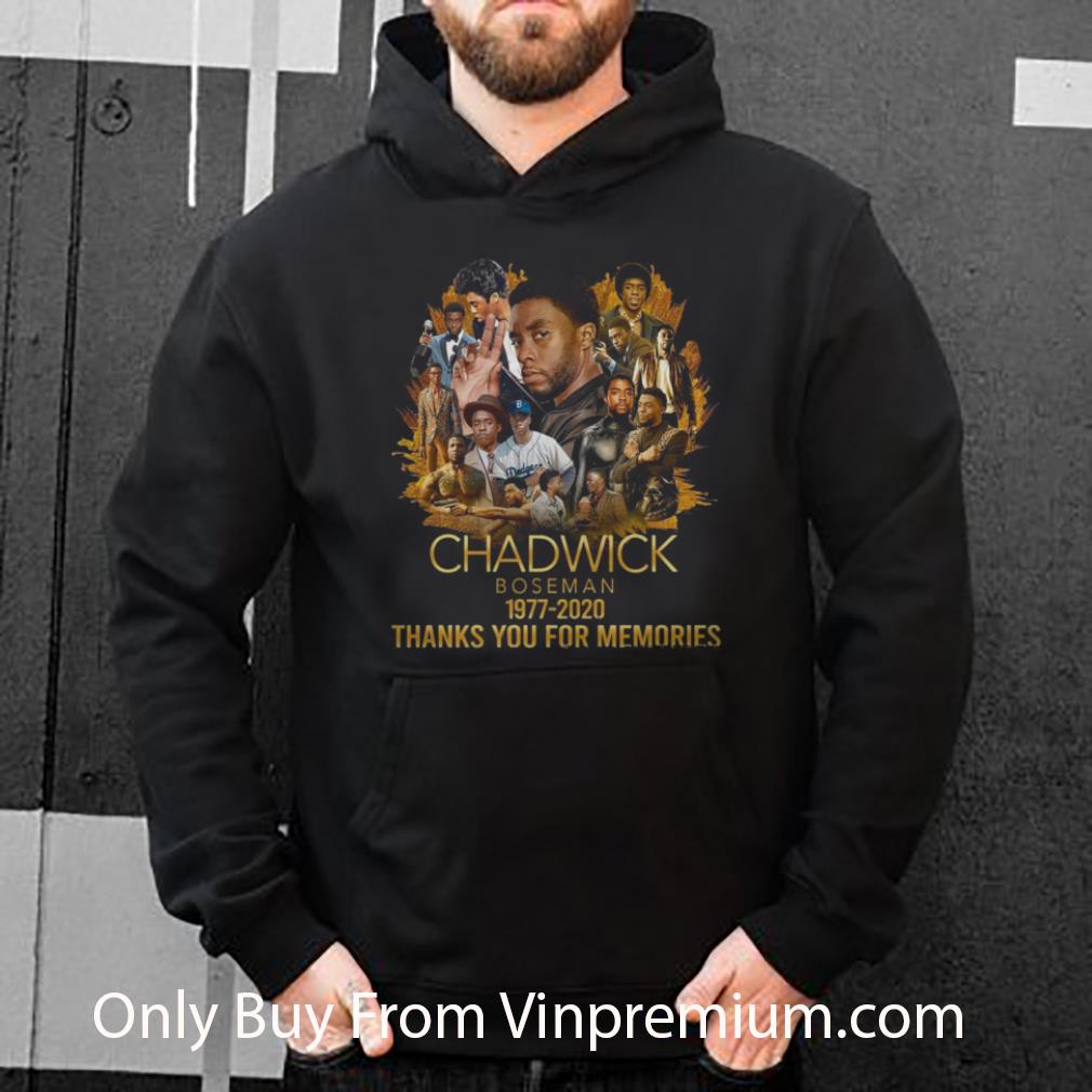 Premium Black Panther Chadwick Boseman 1977 2020 Thanks You For Memories shirt a5aa065e premium black panther chadwick boseman 1977 2020 thanks you for memories shirt 4 - Premium Black Panther Chadwick Boseman 1977 2020 Thanks You For Memories shirt