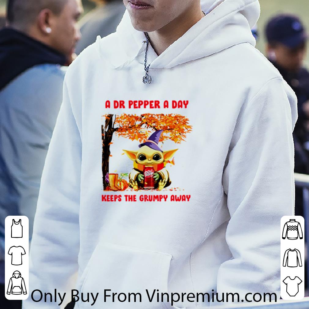 c3fb1d79 awesome baby yoda autumn a dr pepper a day keeps the grumpy away shirt 4 - Awesome Baby Yoda Autumn A Dr Pepper A Day Keeps The Grumpy Away shirt