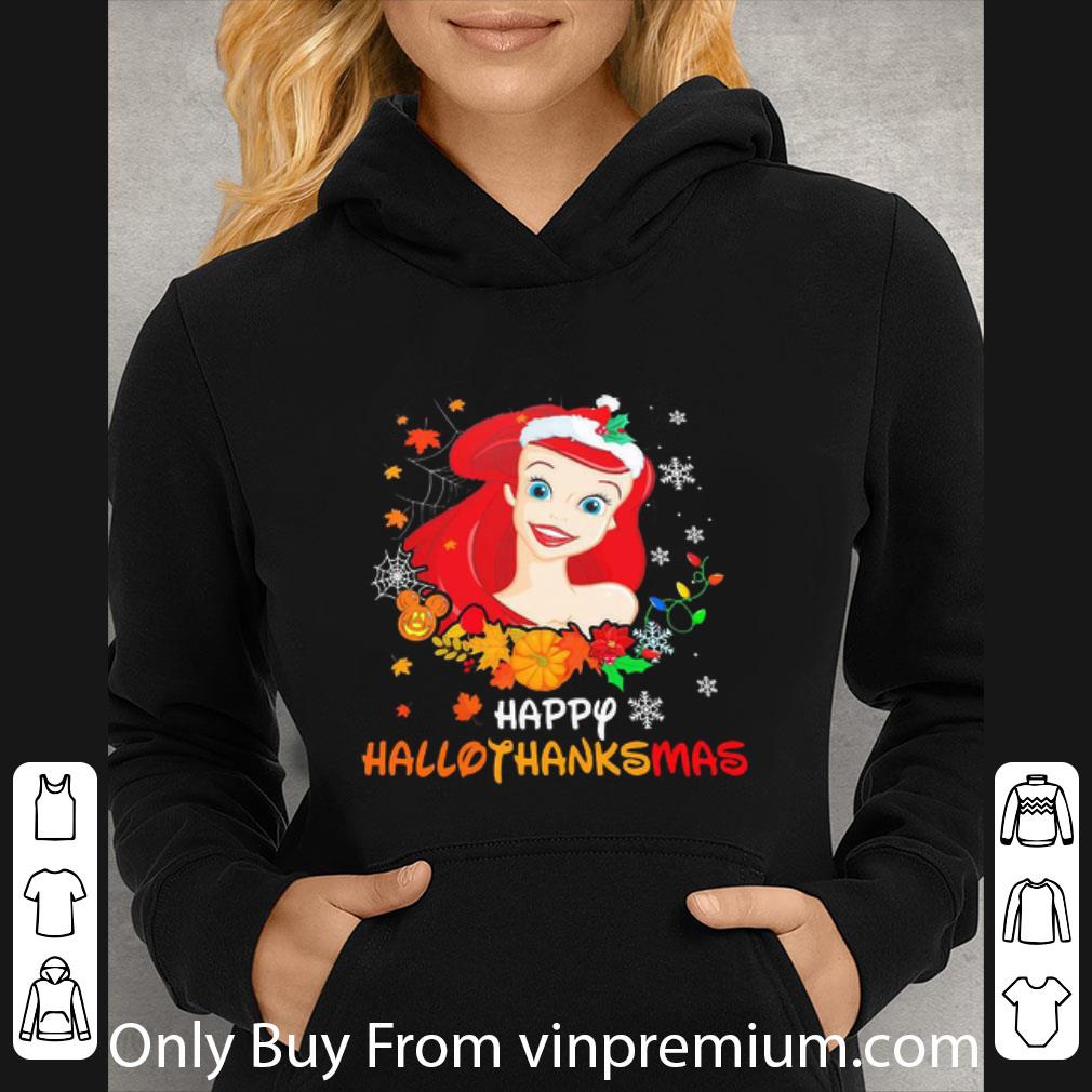 db7e488d official the little mermaid ariel happy hallothanksmas shirt 4 - Official The Little Mermaid Ariel Happy Hallothanksmas shirt