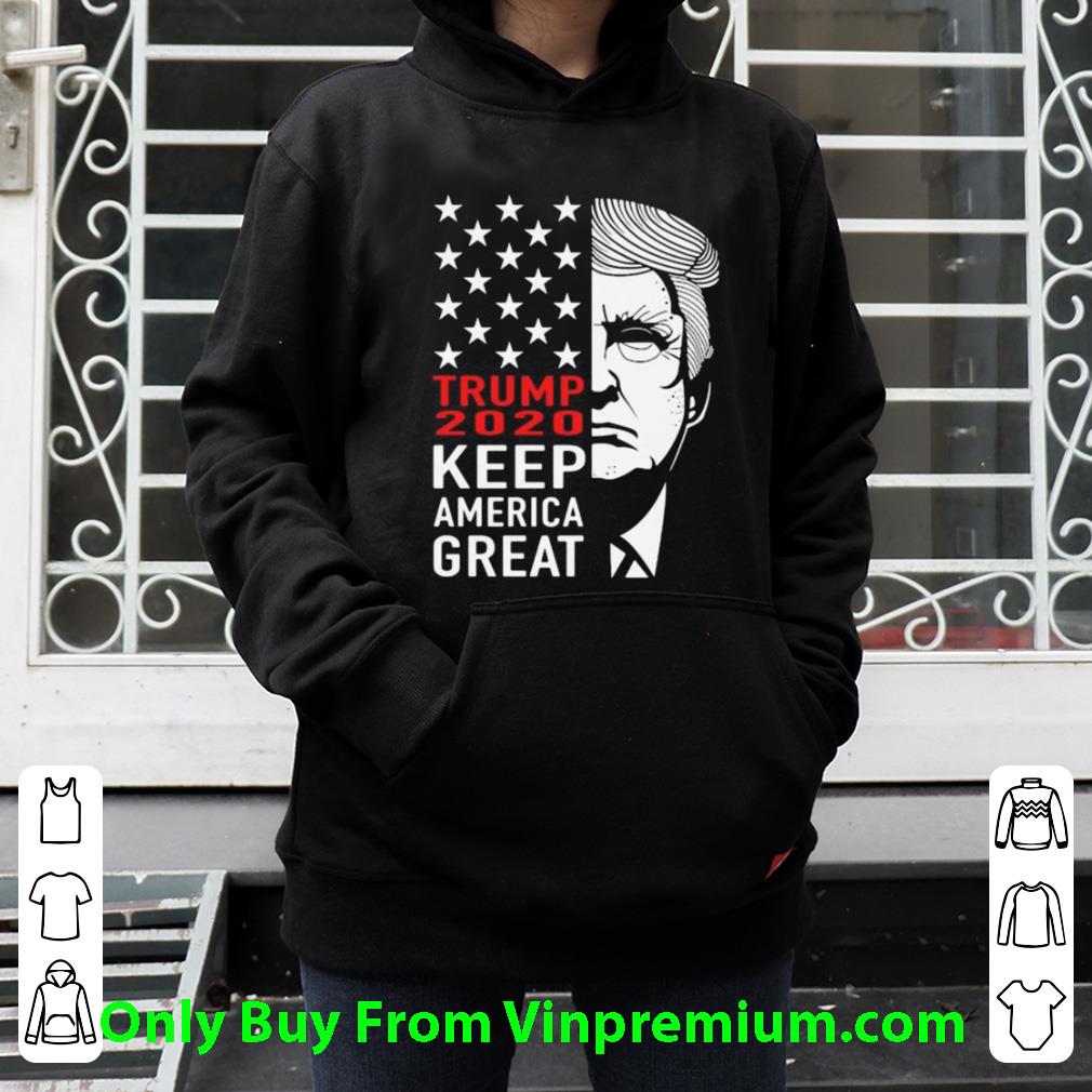 f045fc02 top trump 2020 keep america great american flag shirt 4 - Top Trump 2020 Keep America Great American Flag shirt