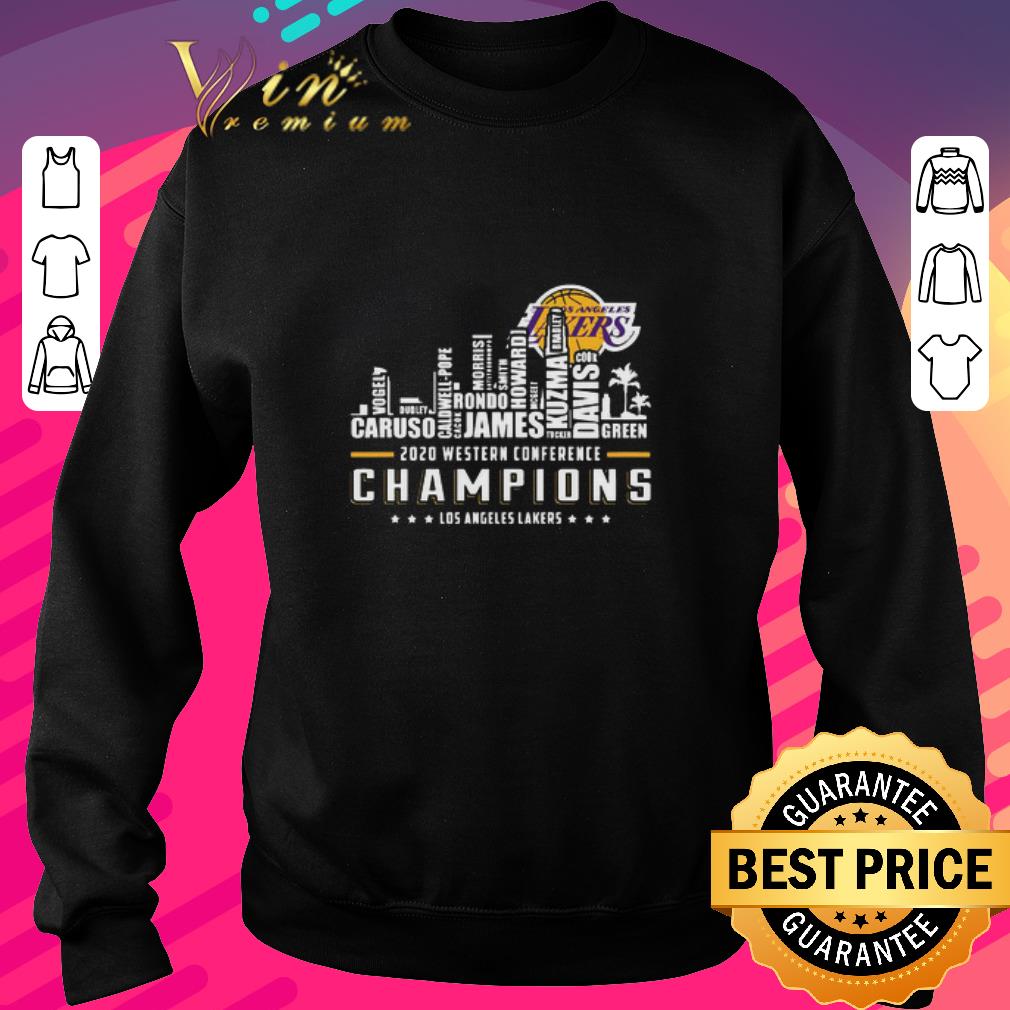 38e59cc9 original los angeles lakers 2020 western conference champions caruso james davis shirt 4 - Original Los Angeles Lakers 2020 Western Conference Champions Caruso James Davis shirt