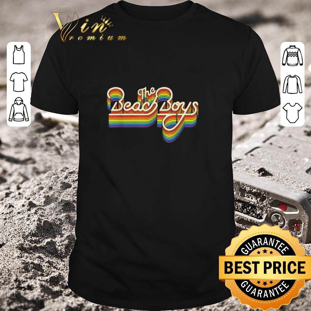 Official The Beach Boys Rainbow shirt