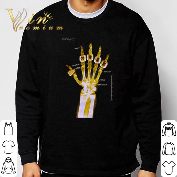 Premium patient Kobe Bryant Skeleton Hand shirt, hoodie, sweater, long  sleeve and tank top