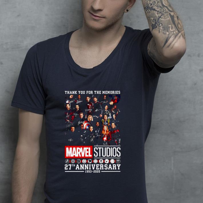 Nice Marvel Studios 27th anniversary thank you for the memories signatures Shirt 6bf69a07 nice marvel studios 27th anniversary thank you for the memories signatures shirt 4 - Nice Marvel Studios 27th anniversary thank you for the memories signatures Shirt