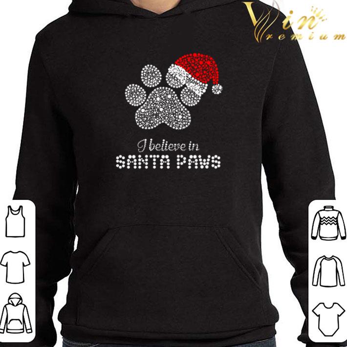 Dog paw I believe in Santa Paws Christmas shirt 6f1bf3fe dog paw i believe in santa paws christmas shirt 4 - Dog paw I believe in Santa Paws Christmas shirt