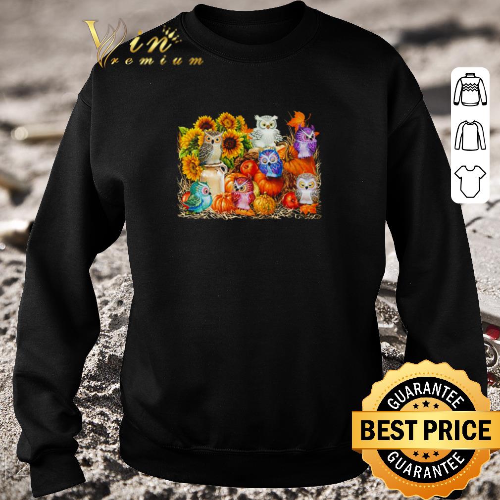 Official Owls Pumpkin Sunflower Halloween shirt 8605c3ed official owls pumpkin sunflower halloween shirt 4 - Official Owls Pumpkin Sunflower Halloween shirt