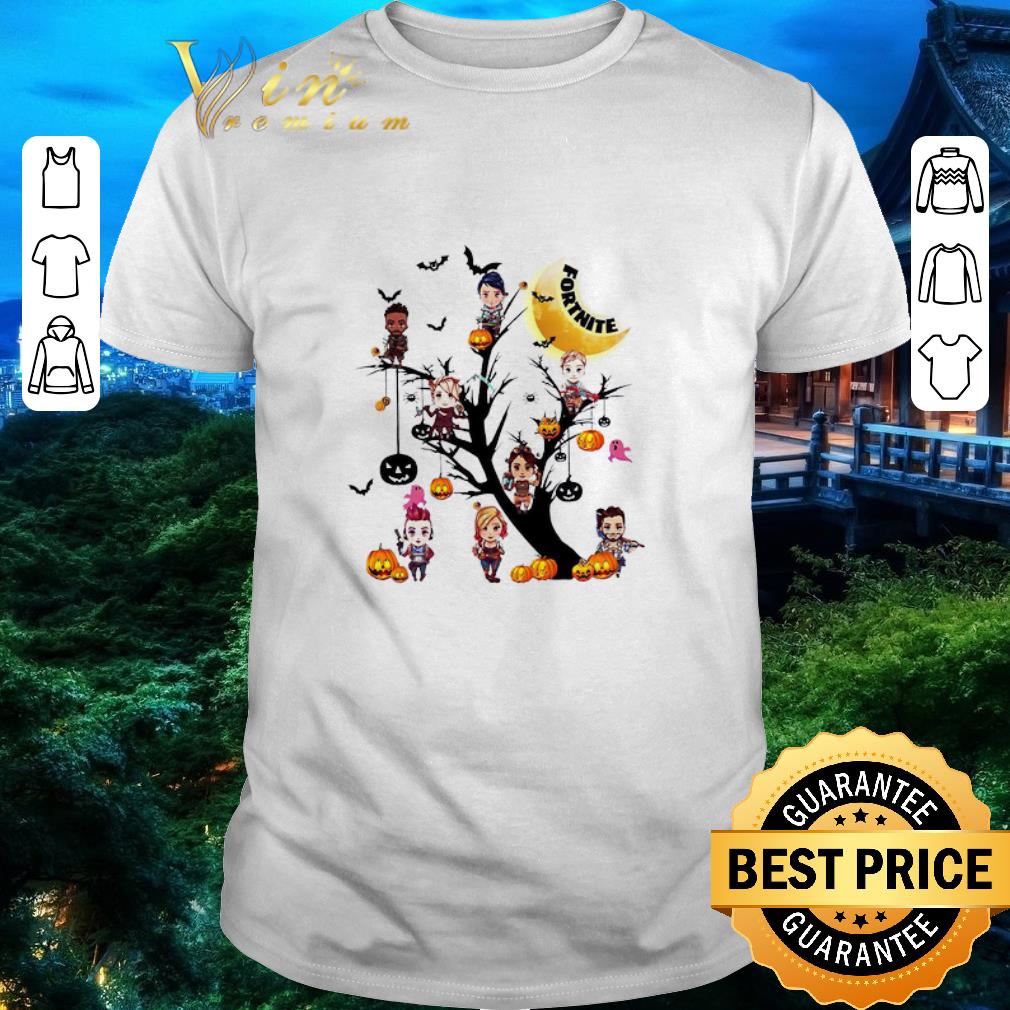Pretty Fortnite Chibi Tree Halloween shirt