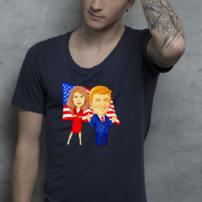 b12c2588 nice donald trump and melania trump potus flotus us flag shirt 4 - Nice Donald Trump And Melania Trump Potus Flotus US Flag Shirt